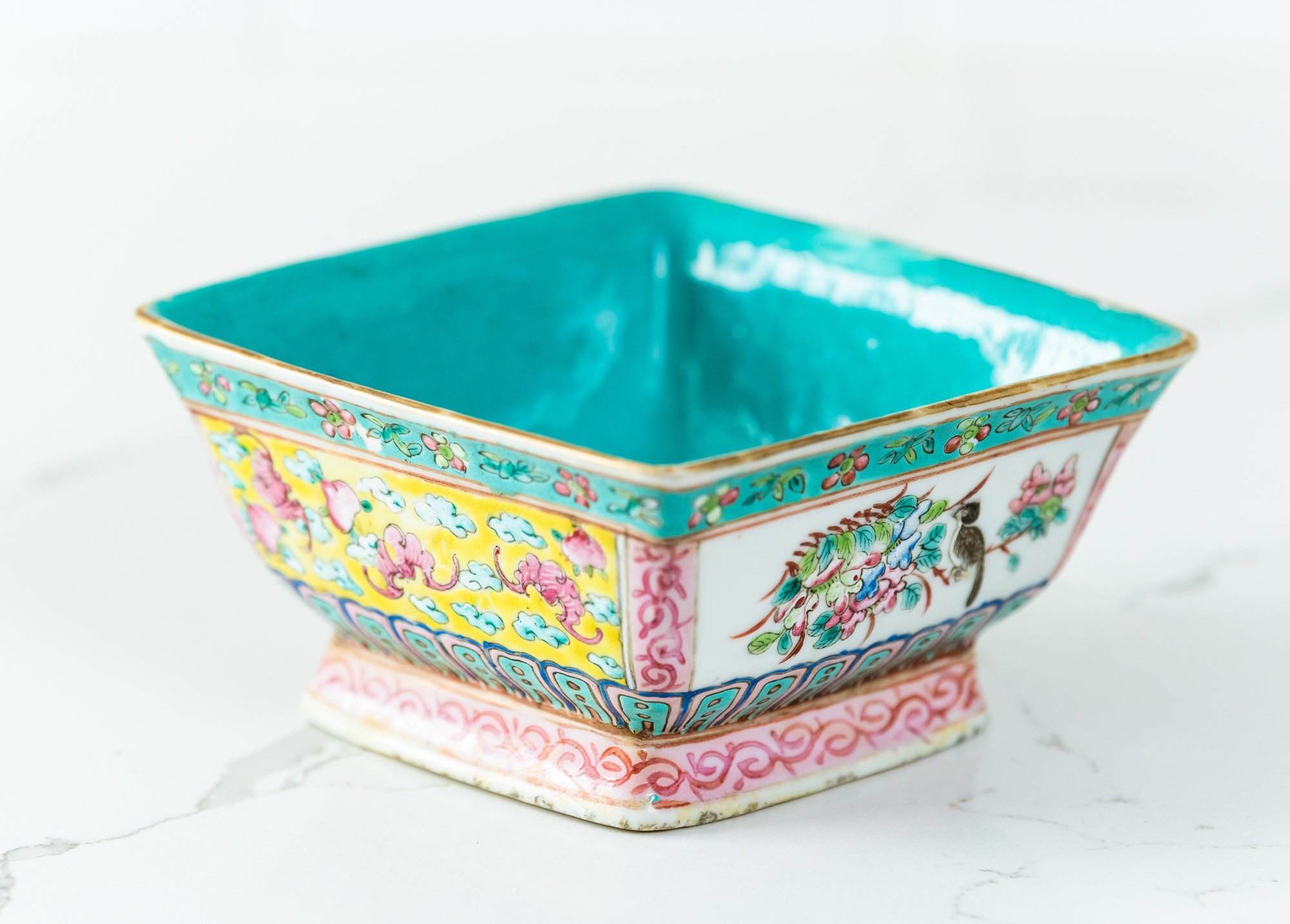 Famille Rose Porcelain Cachepot