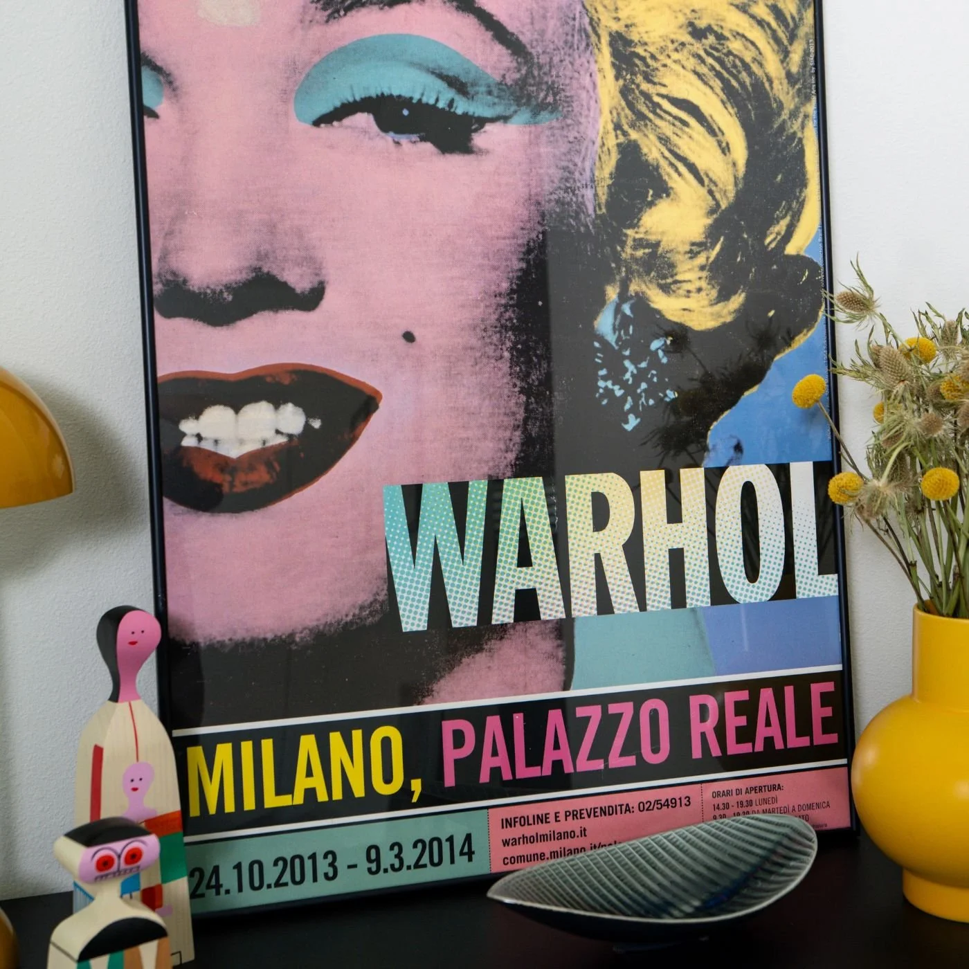 Warhol poster from Milan on a table.jpeg