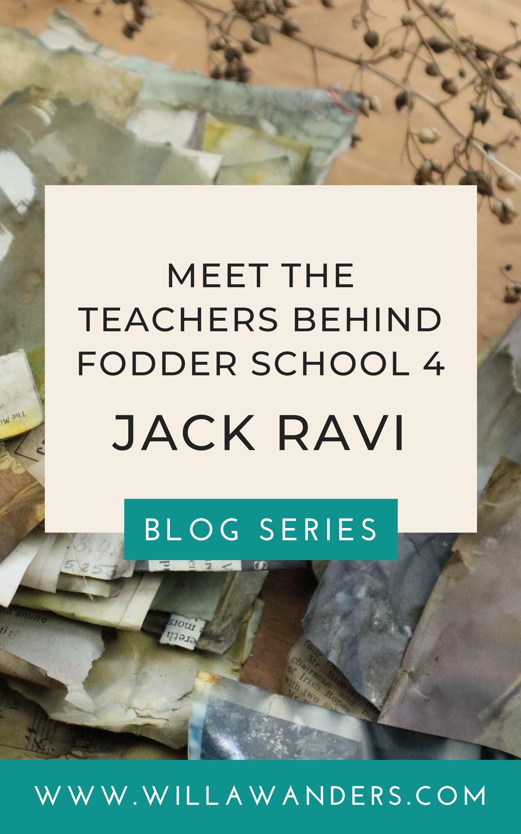 Mixed Media Artist Jack Ravi talks about his Handmade Books & Found ...
