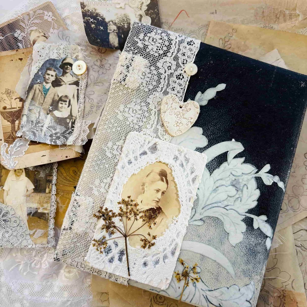 Learn Mixed Media Art at Fodder School