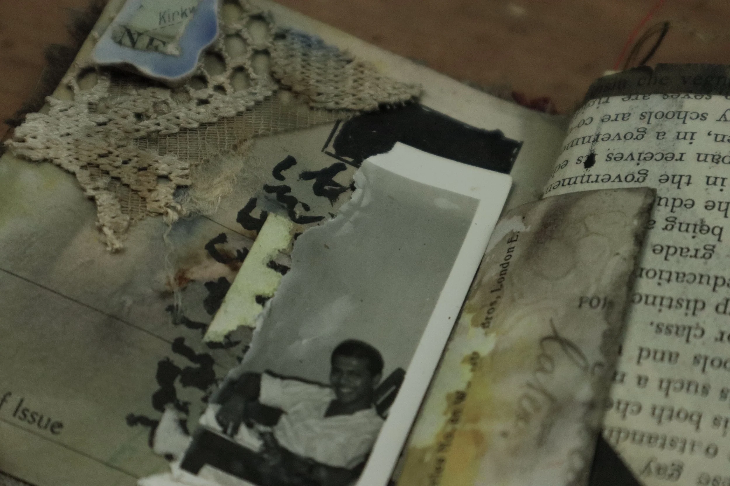 Mixed Media Artist Jack Ravi talks about his Handmade Books & Found ...