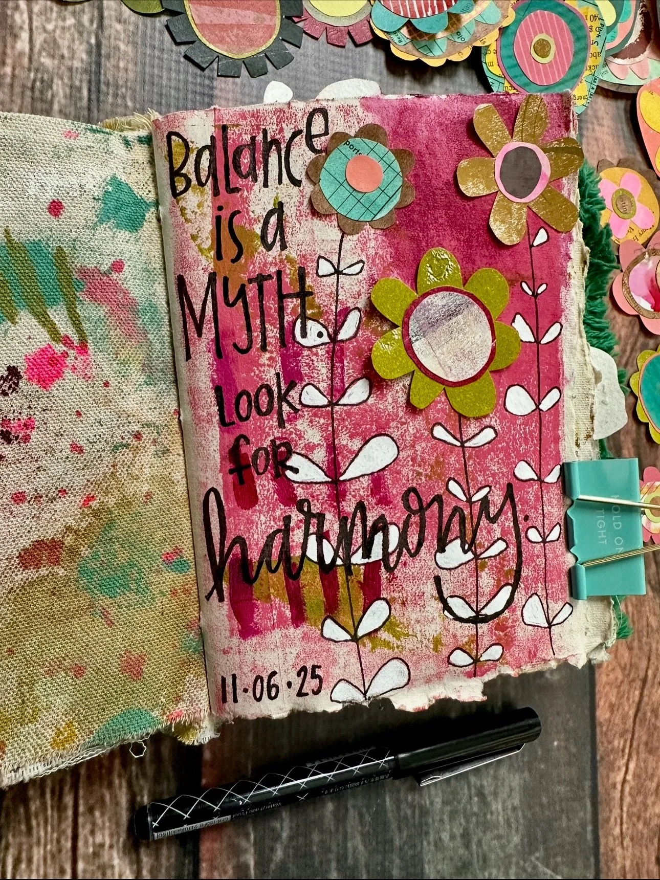 &ldquo;Balance is a myth.&rdquo; More thoughts to contemplate as I continue to bring art materials up into my attic. It&rsquo;s been a months long, kind of slow process but I cannot rush things. I&rsquo;m learning a little more each day right now how