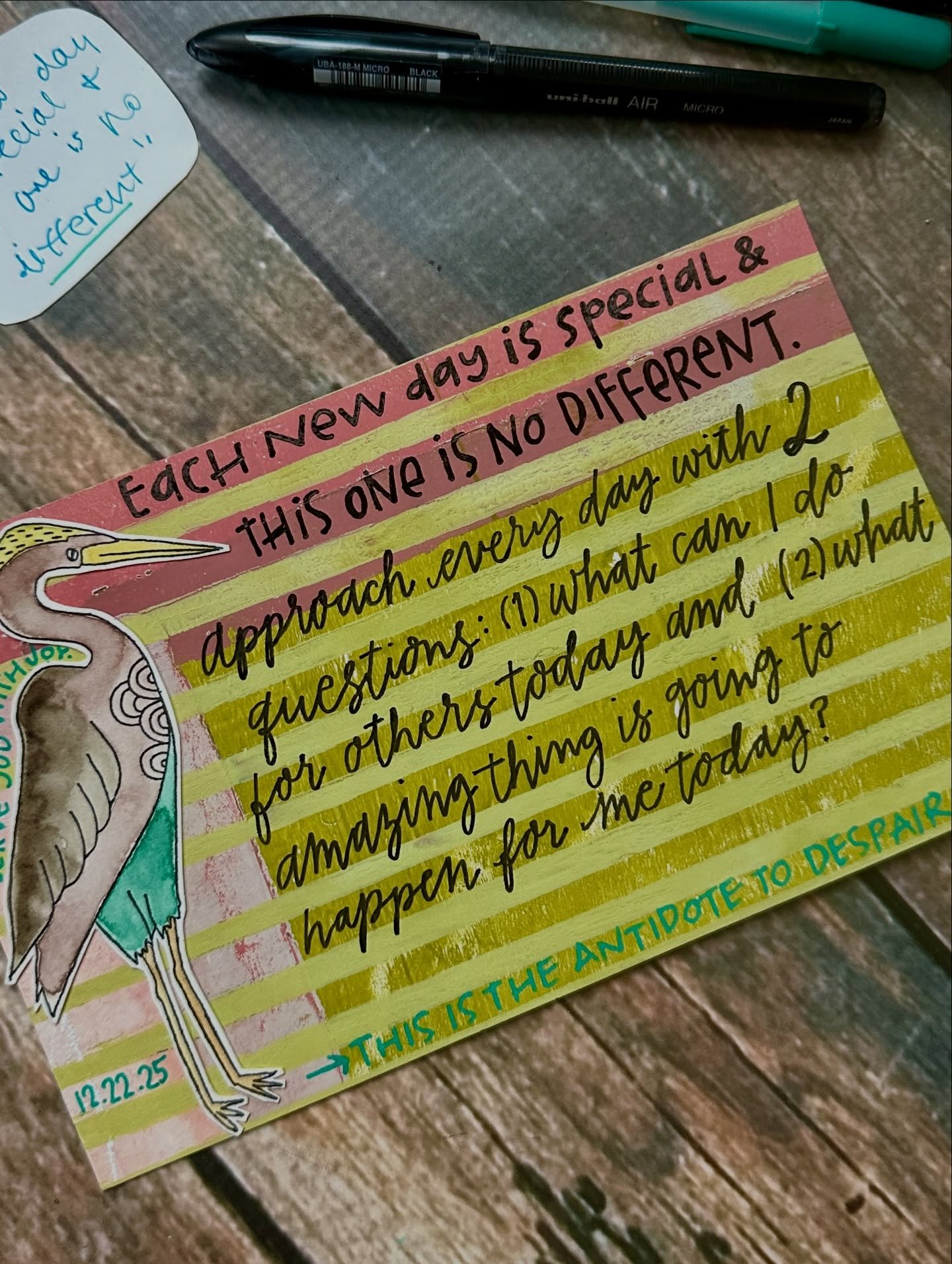 I&rsquo;m just gonna go with it . . . Today is gonna be amazing! I&rsquo;m just waiting to find out what incredible, exciting, magical gift the universe has in store for me today. And while I wait, I&rsquo;m going to do things for other people. I wil