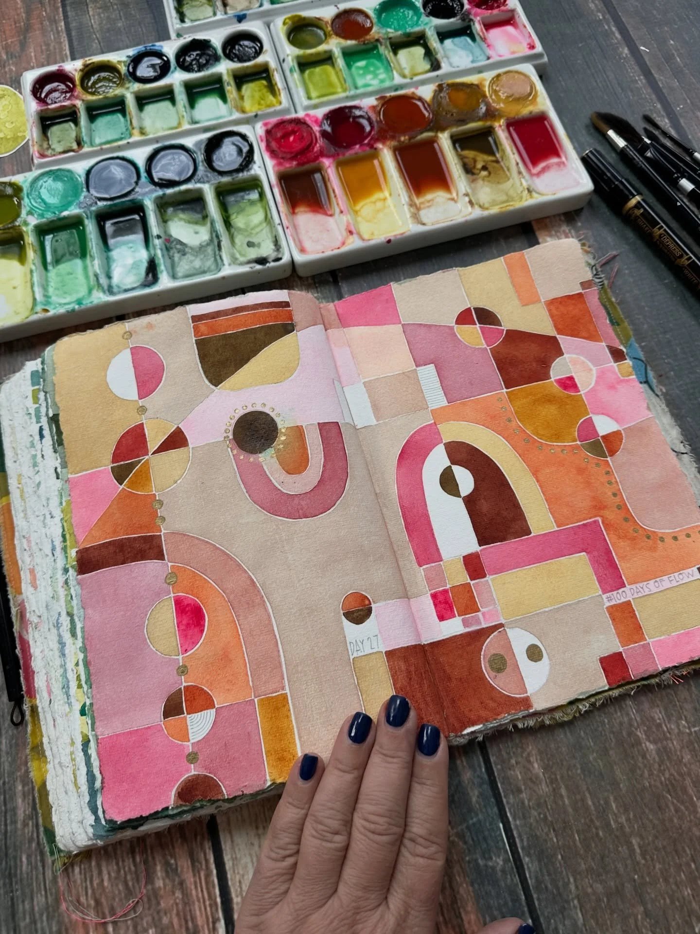 The beauty of doing a 100 day project is when you find yourself going down a rabbit hole. Not quite falling uncontrollably but floating like you&rsquo;re on a cloud- down down down-into the discovery zone. Is that what started happening to me last we