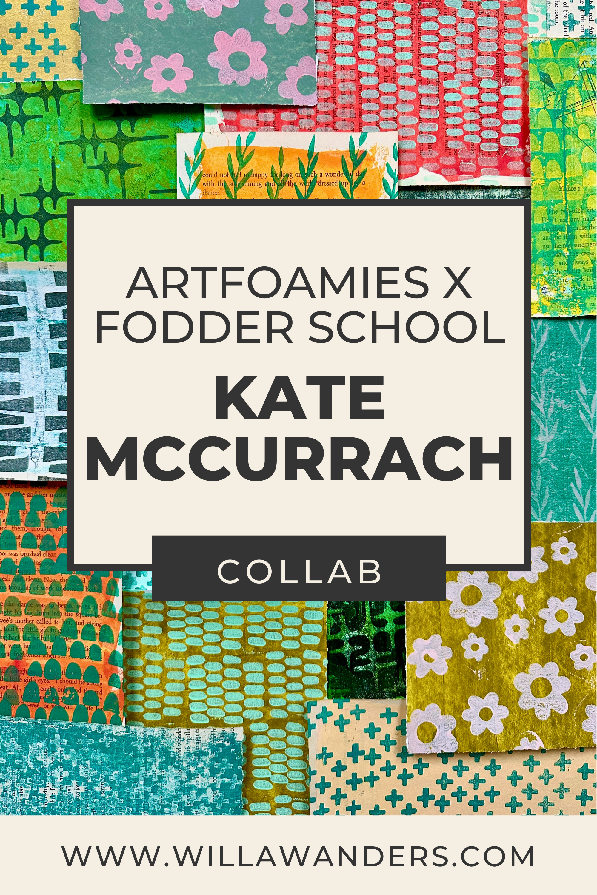 Check out Kate McCurrach’s Collab Collection with ArtFoamies!