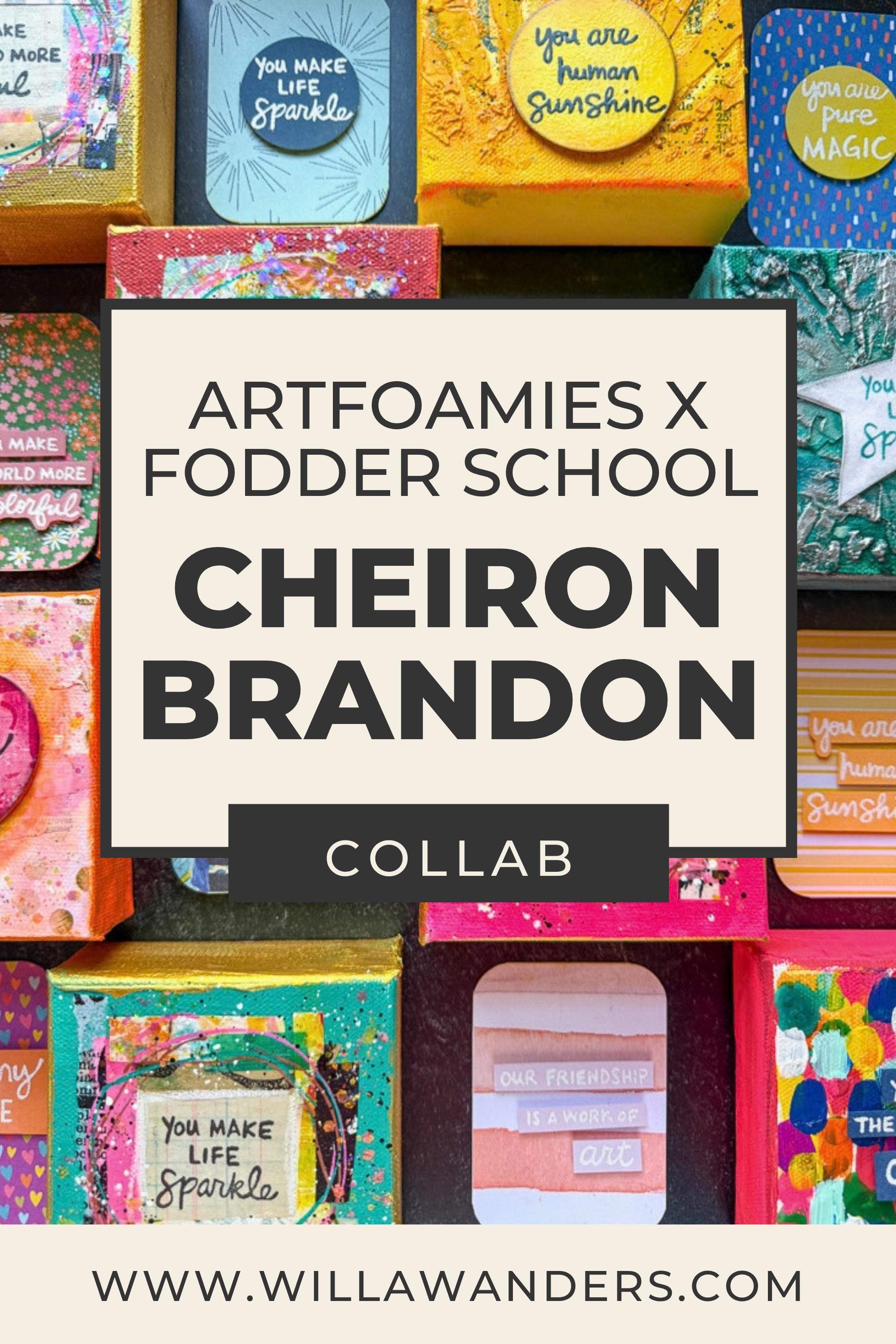 Check out Cheiron Brandon’s Collab Collection with ArtFoamies!