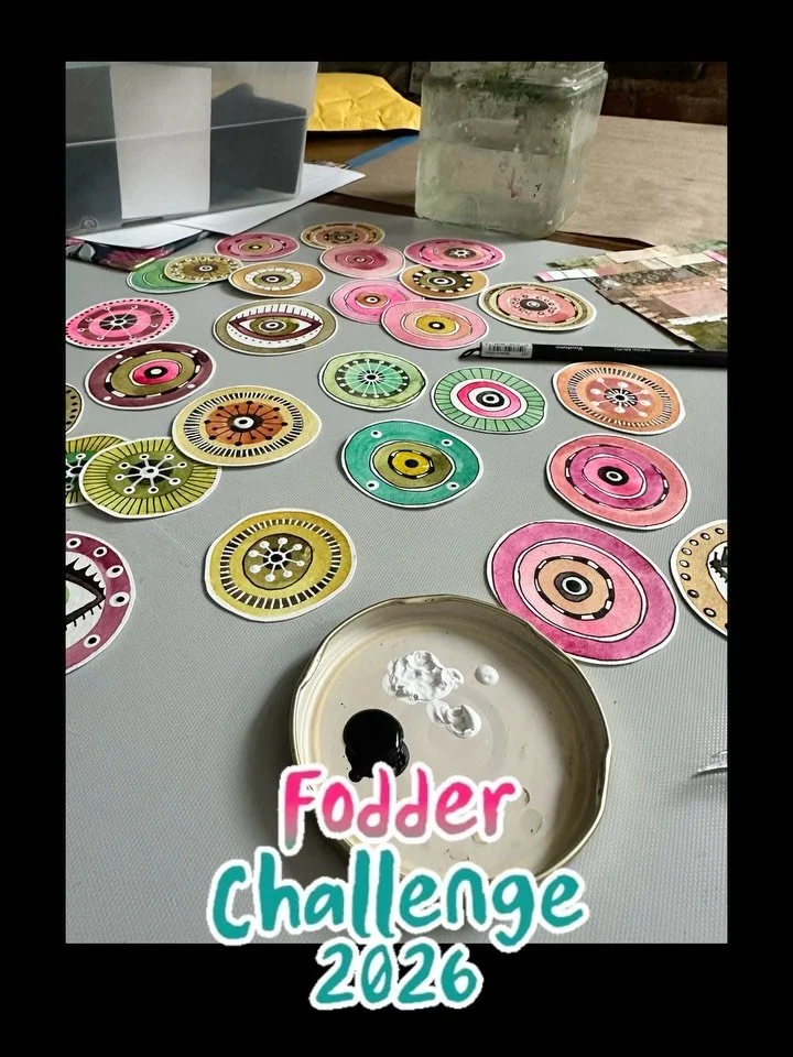 I just need to know one thing: Have you tried it yet? If not, when are you starting?

Addictive! What else is there really to say other than THANK YOU @karenelainecreative and @fodder.school ❤️ 

#fodderchallenge2026