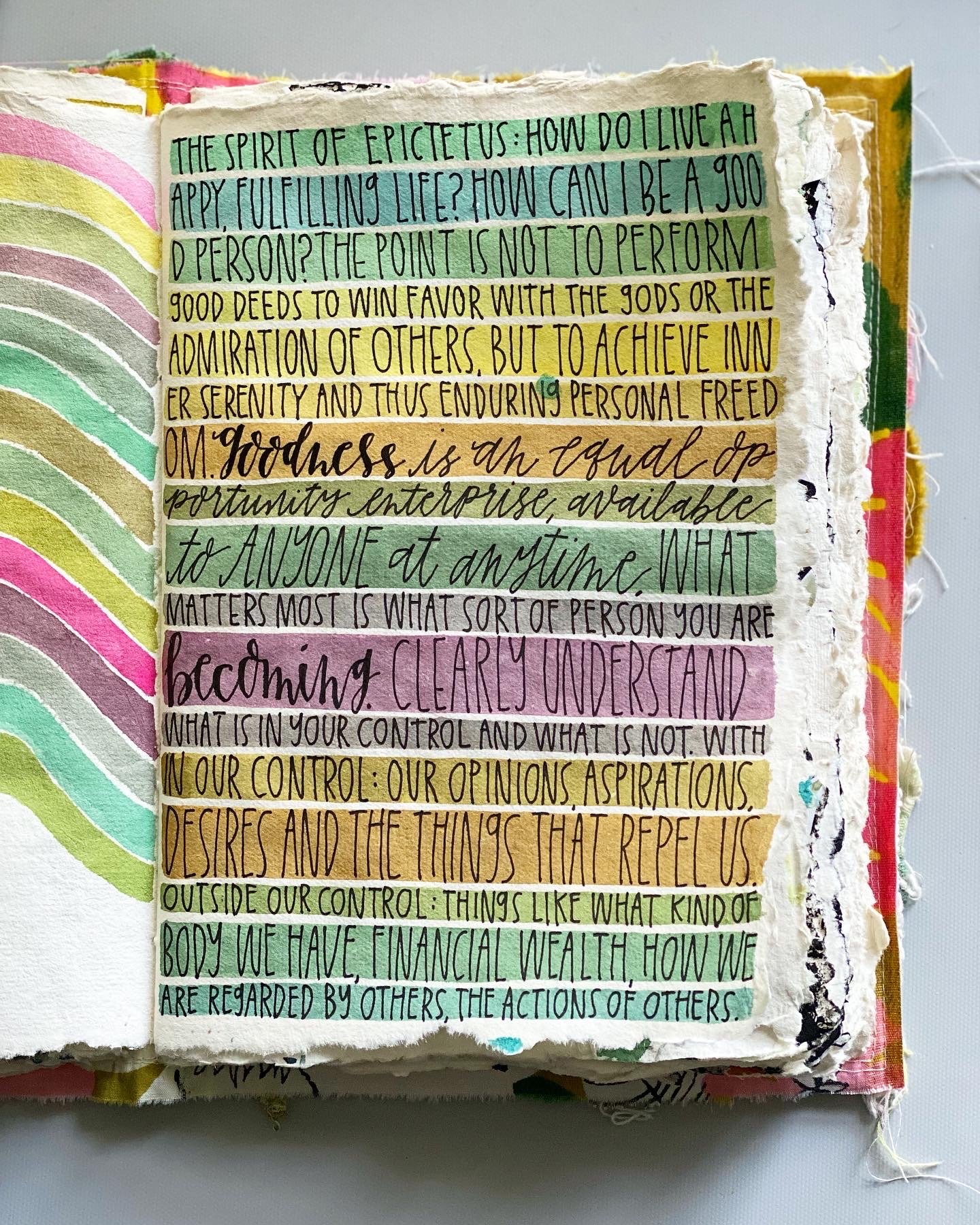 Watercolor journaling - get a deeper insight on you life