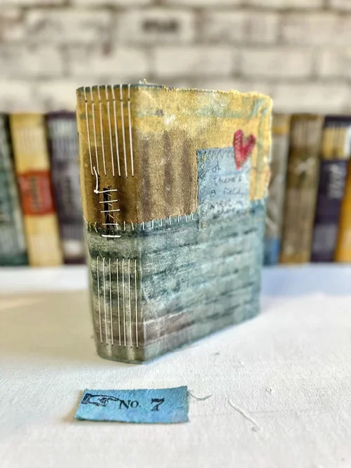 handmade book number seven
