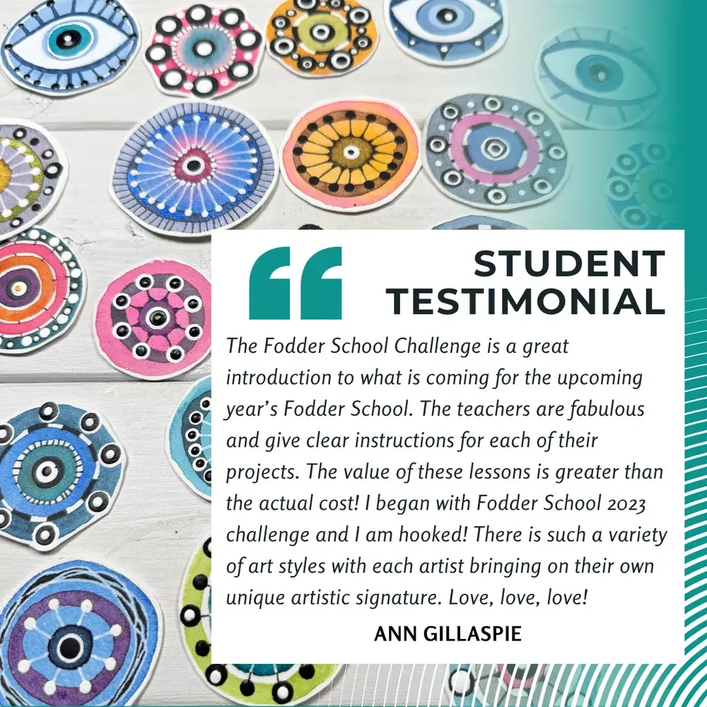 Fodder Challenge student testimonial in which the student explains that the Fodder Challenge is a great introduction to Fodder School