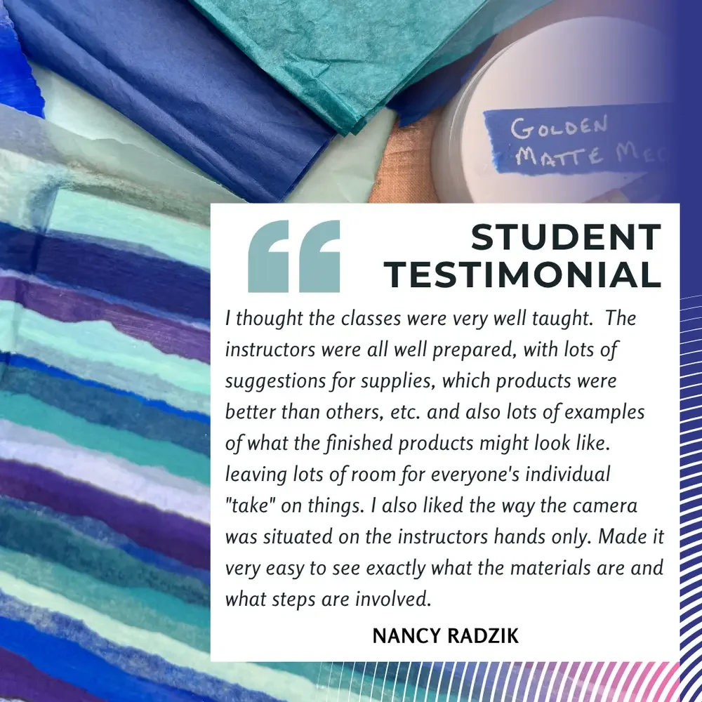 Fodder Challenge student testimonial in which the student explains how well they thought the classes were taught