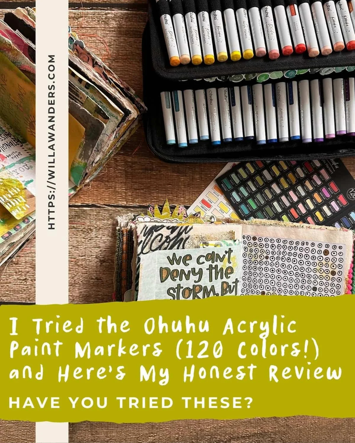 Ohuhu Kahuku Acrylic Paint Markers Review