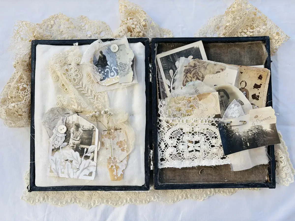 Fodder School 5 Mixed Media Jane Chipp