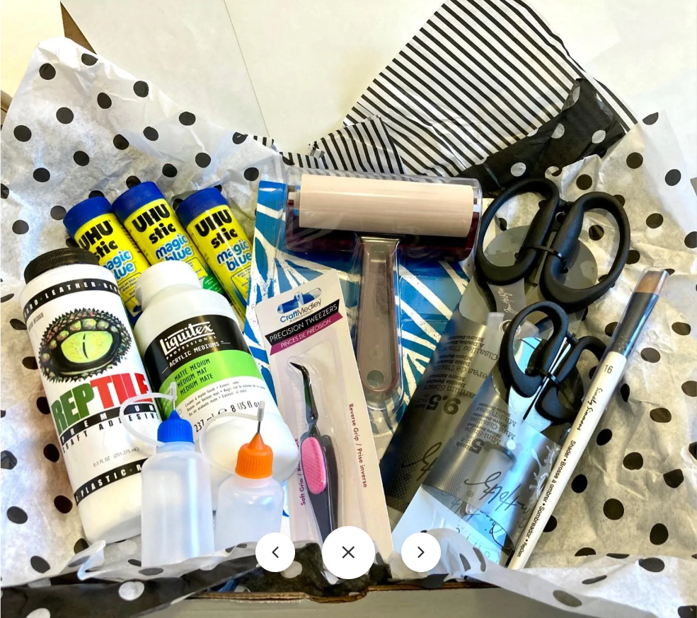 My Favorite Tools and Adhesives for Mixed Media Collage Art