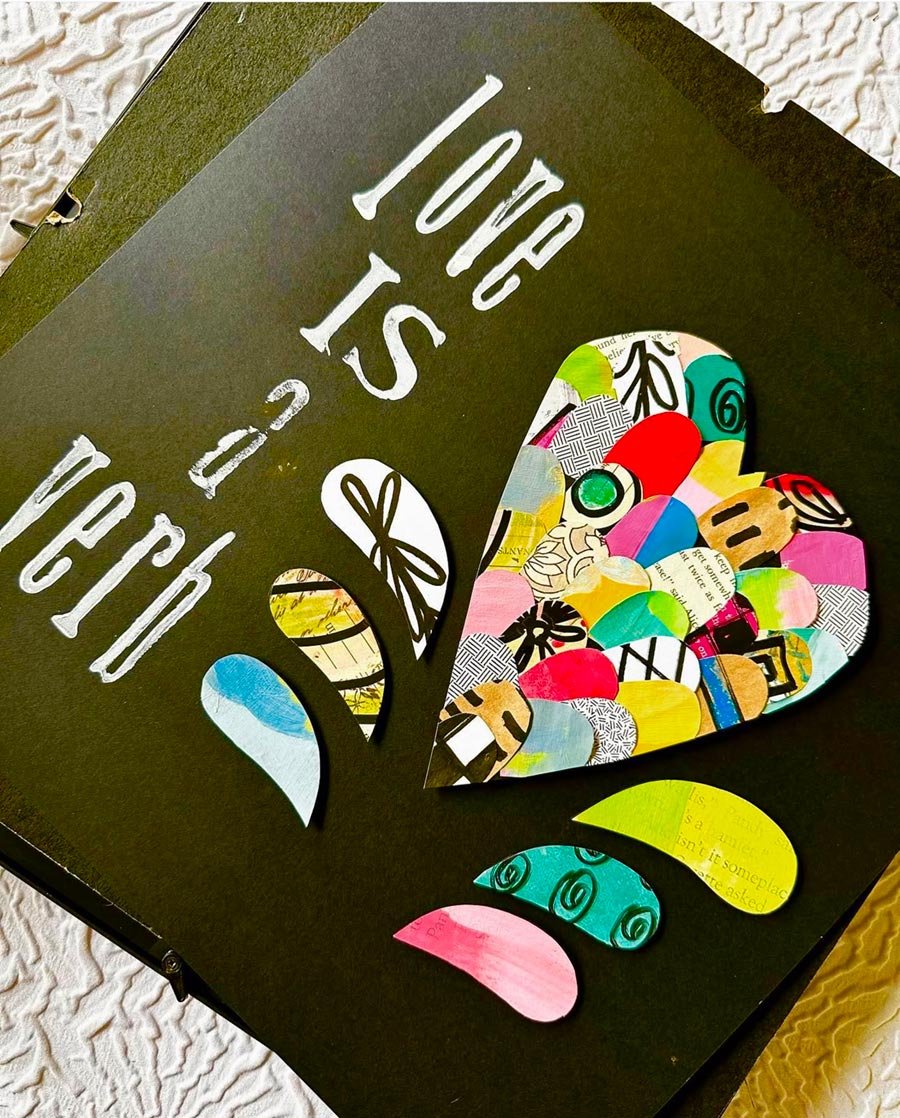 Mixed media art