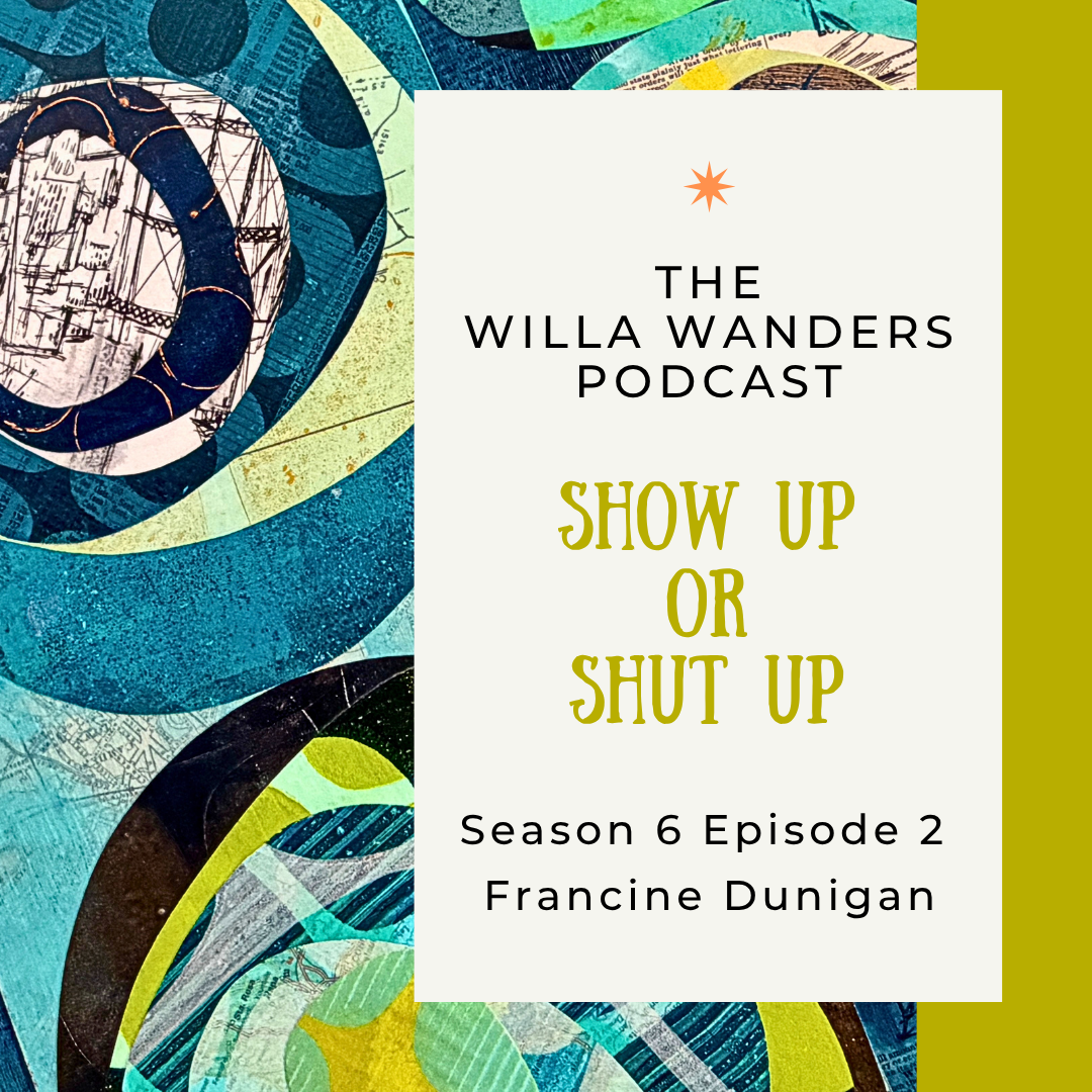 Francine Dunigan on Bold Collage, Gel Printing, and Advocating for Your Health