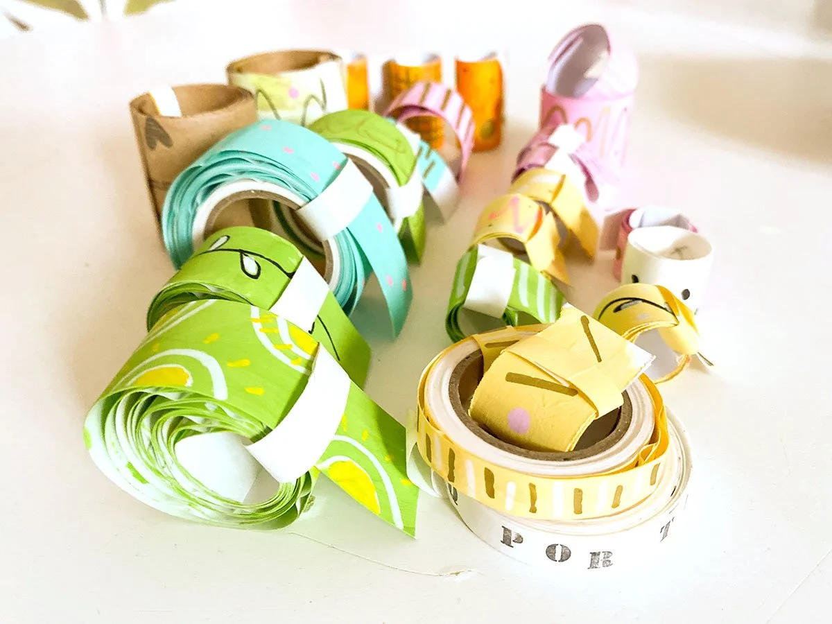 homemade washi tape
