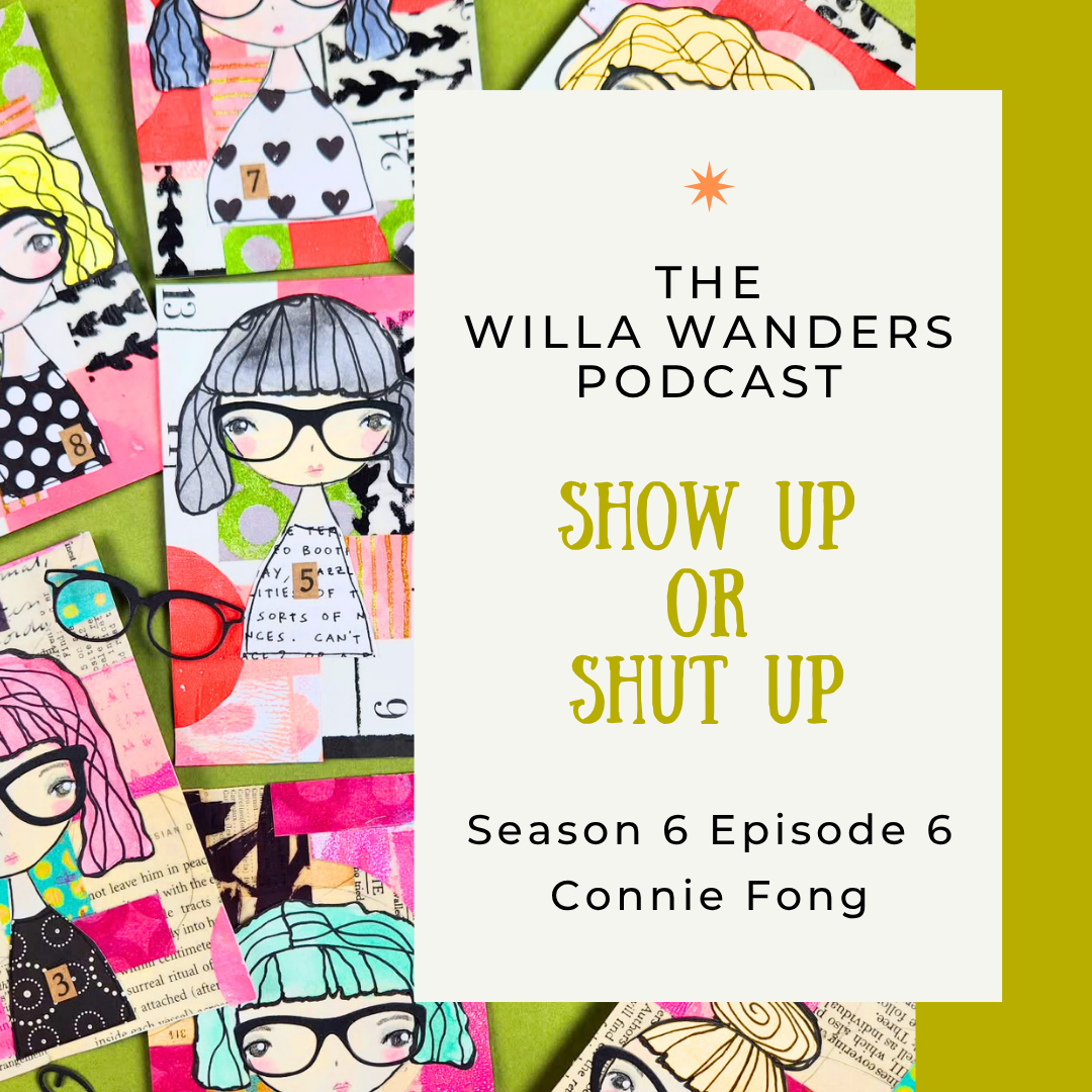 Connie Fong: From Fodder School Superfan to Teacher—Playful Paper Dolls, Collage Calendars, and Finding Your Style