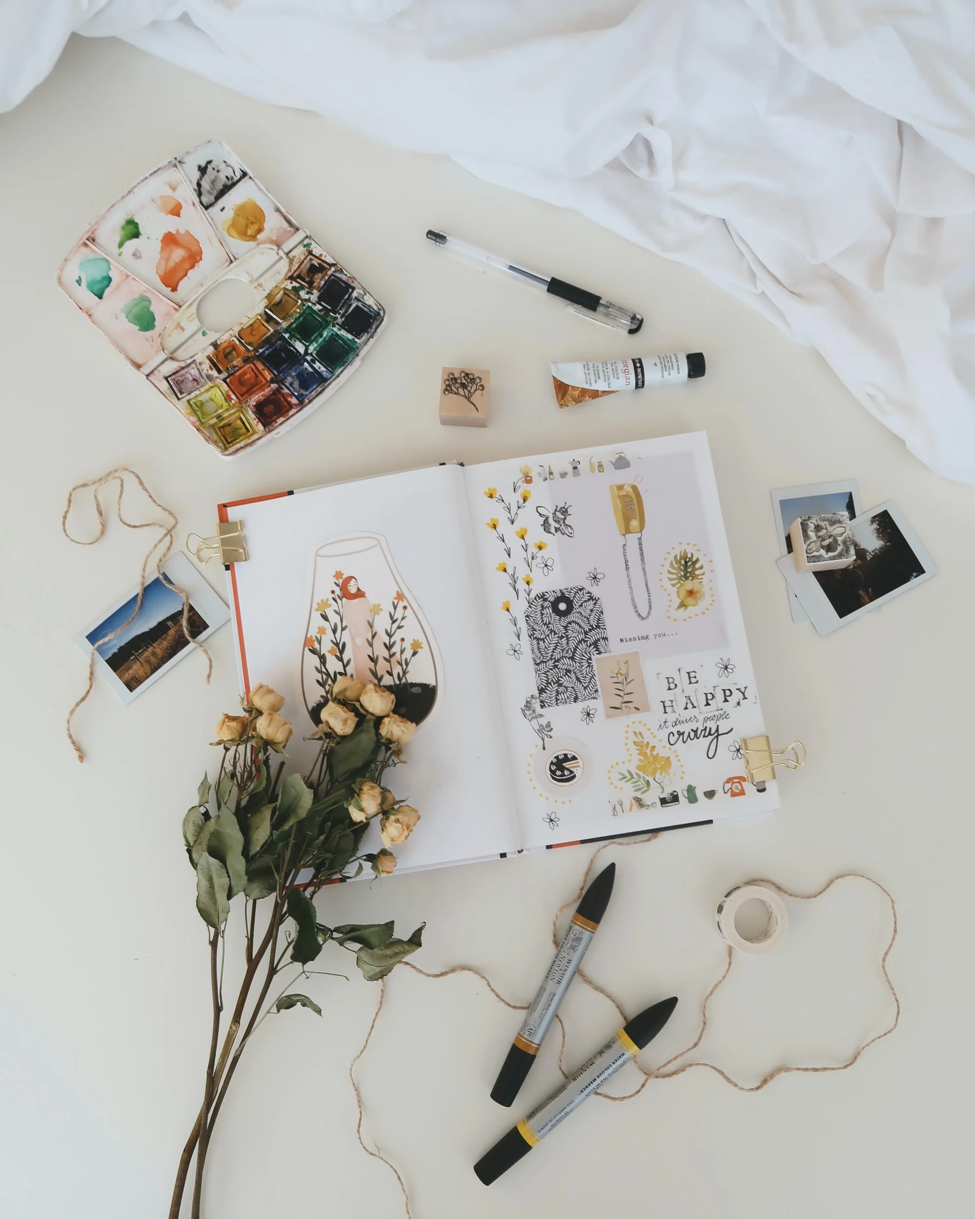 How To Keep An Art Journal - The Good Trade