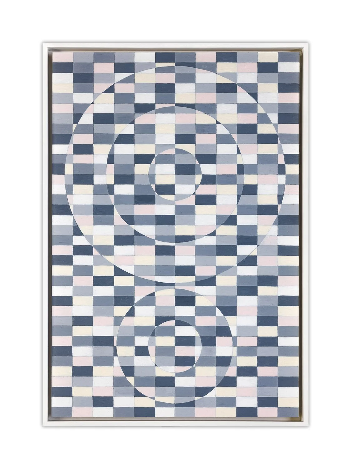 Double Daimon 3
2025
oil on aluminum sheet
19” x 13” framed
