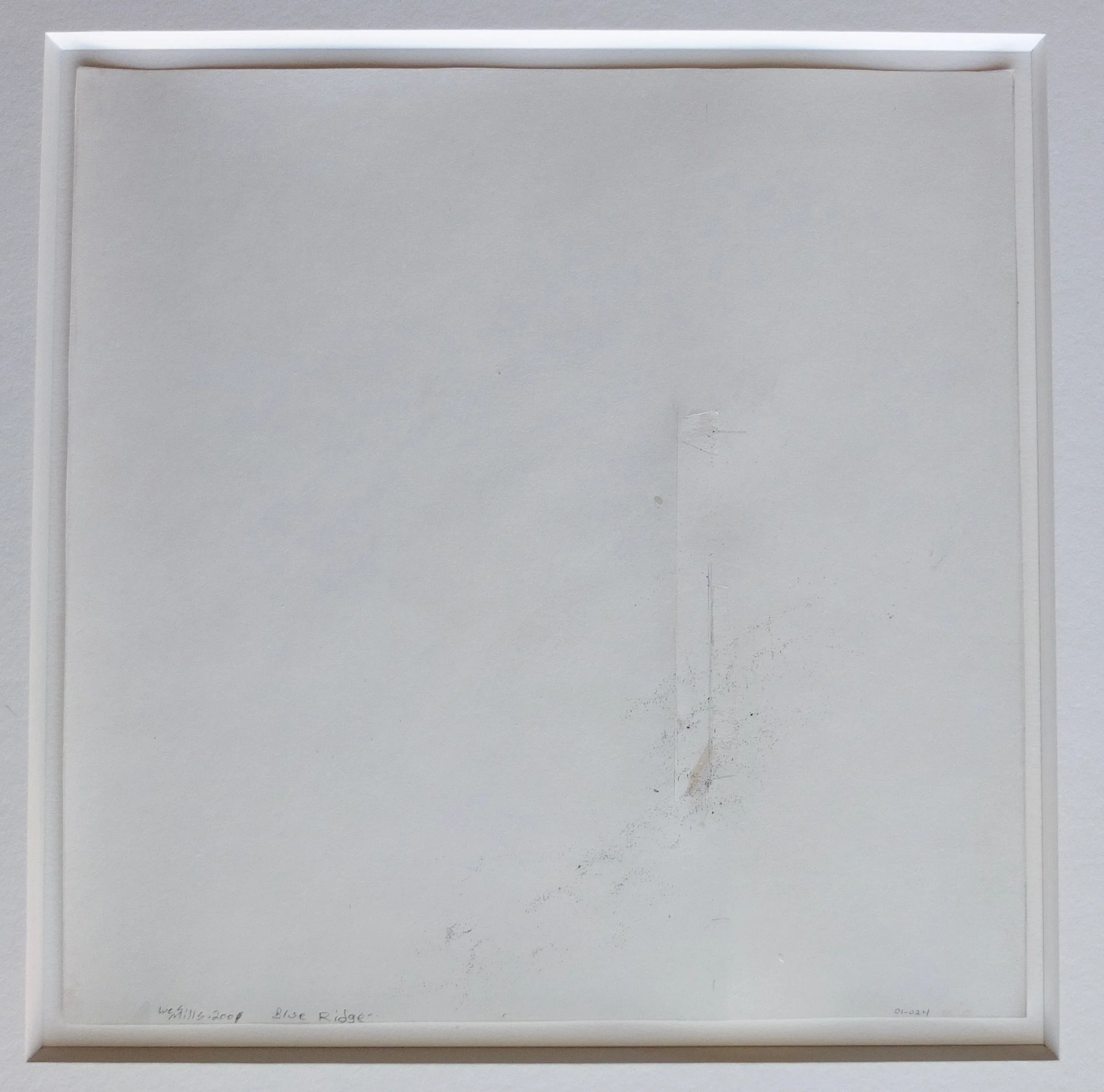 No Title 01-024 | Graphite & oil on panel
12 × 12 in 