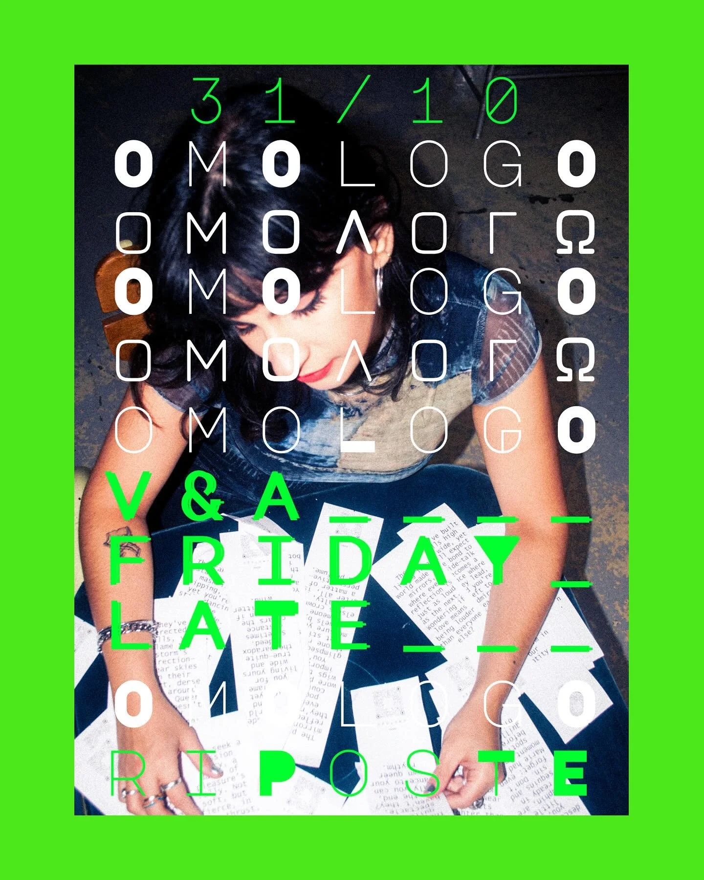 From the raves to the museum? My installation &ldquo;OMOLOGO&rdquo; will be part of the V&amp;A Friday Late: Let&rsquo;s All Have Some Cake on 31 October. 🍰  @vamuseum 

The FLINTA*-focussed Friday Late is celebrating the lesbian-coded history of Ma
