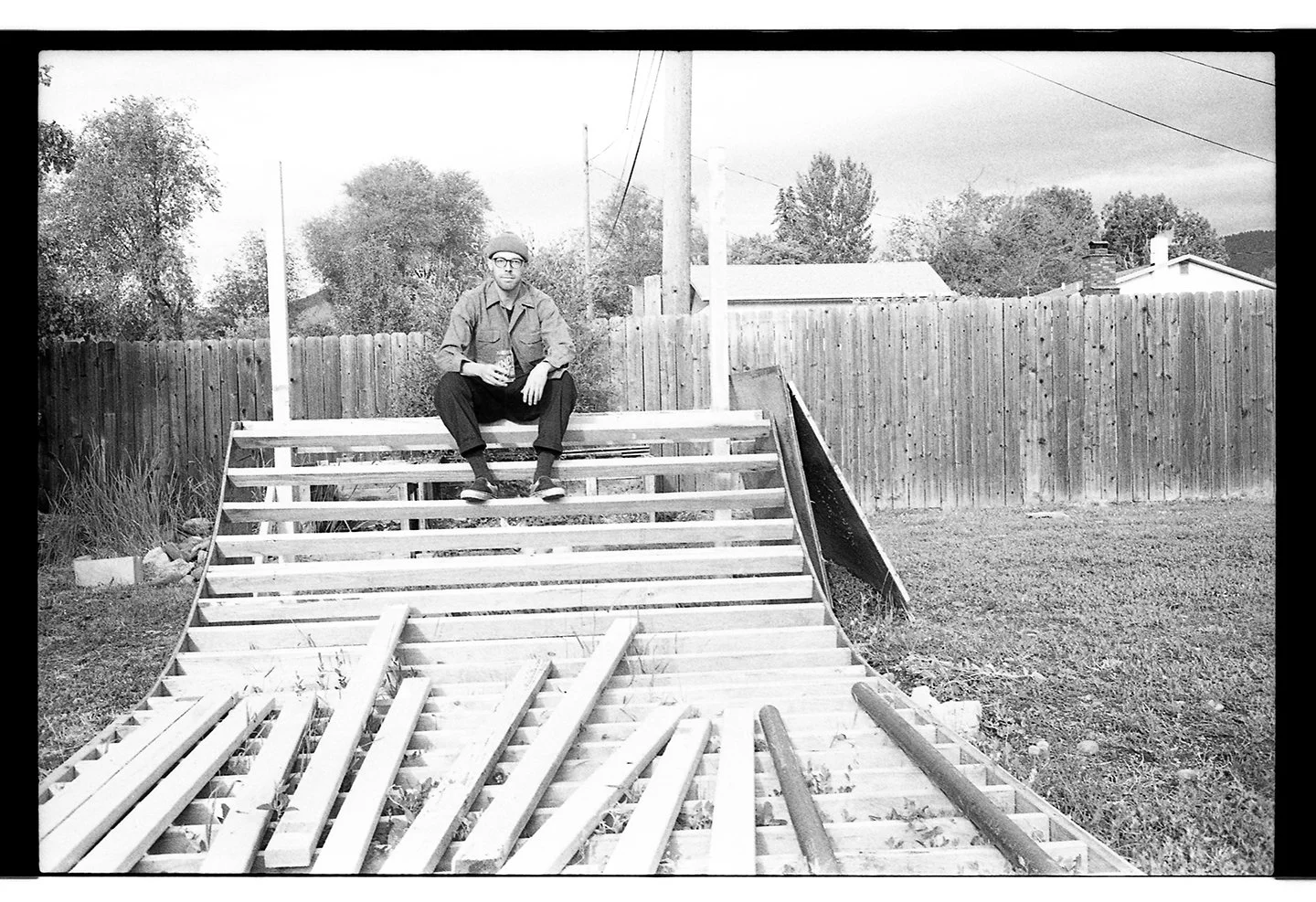 Building Nate's ramp. June, 2025.