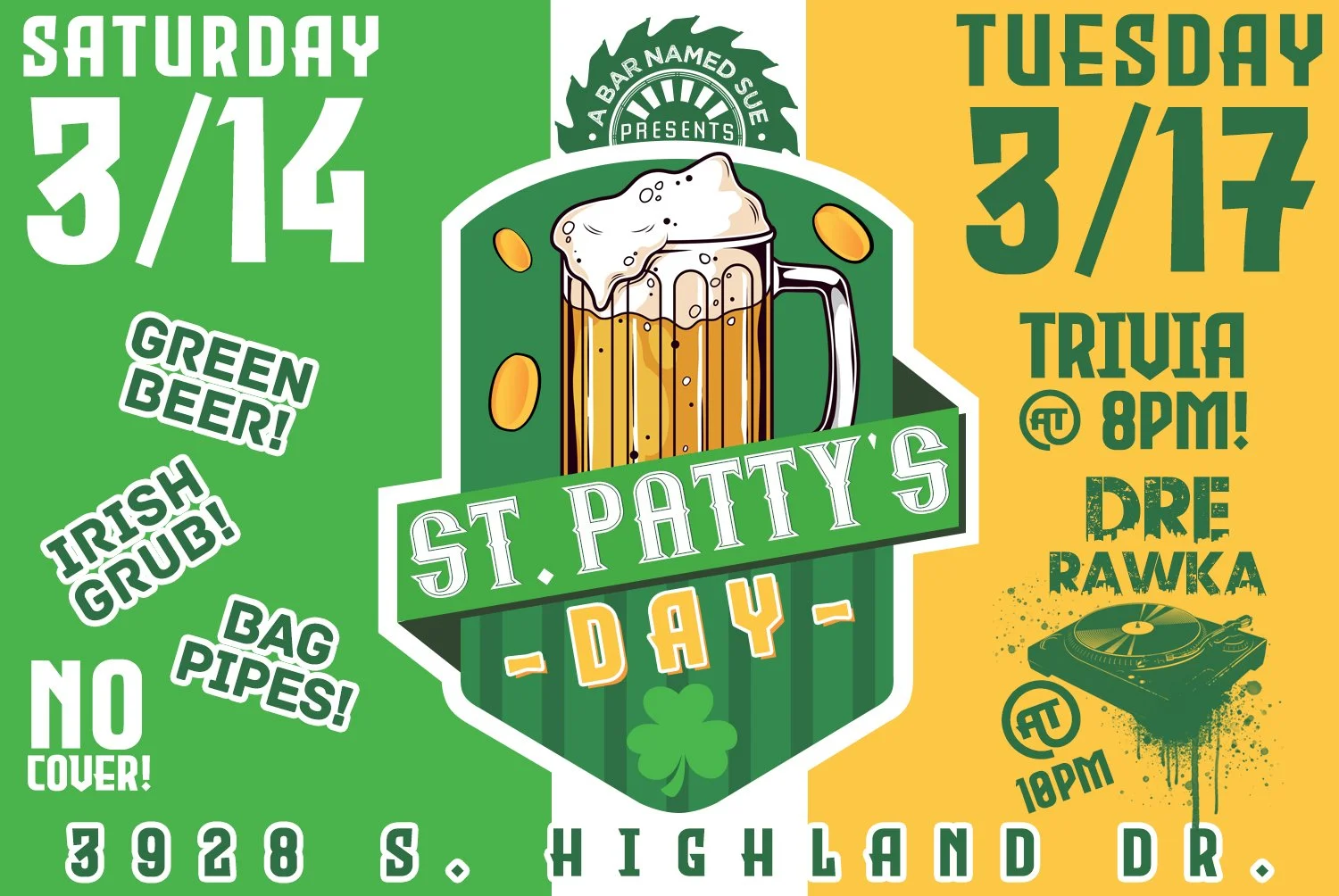 ST. PATTY’S DAY @ HIGHLAND