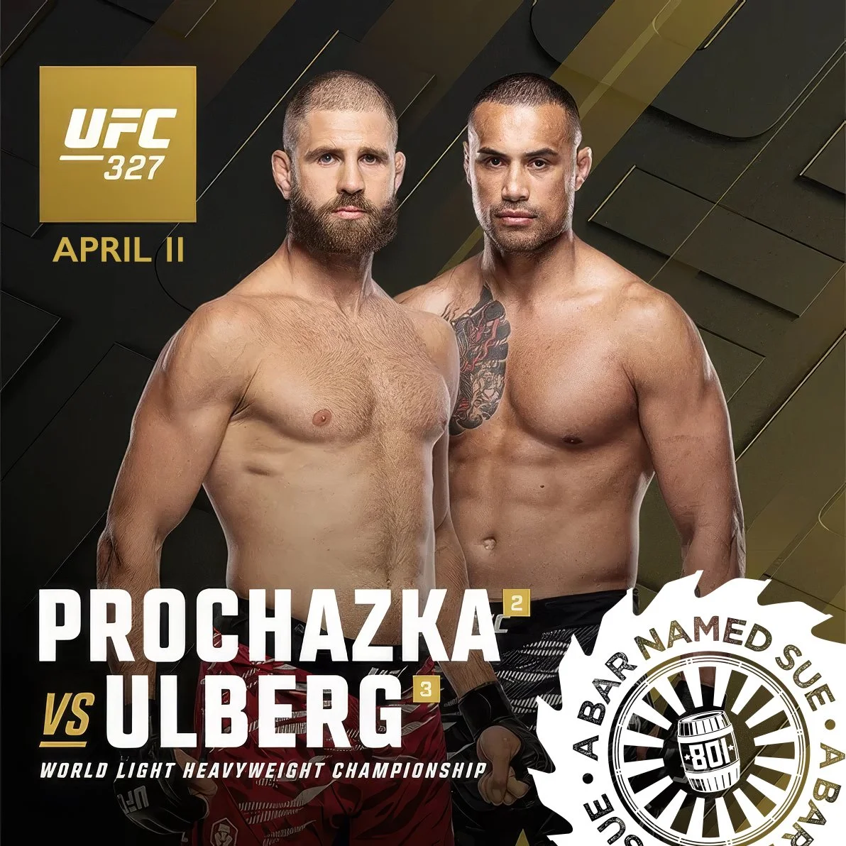 UFC 327 👊🏼💥 @ BOTH LOCATIONS