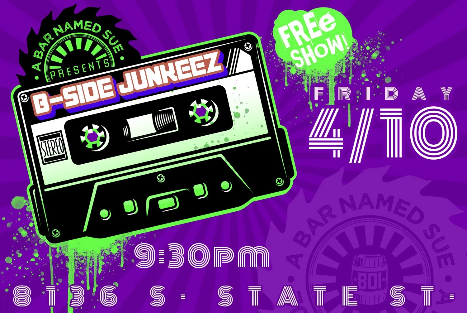 B-SIDE JUNKEEZ @ STATE