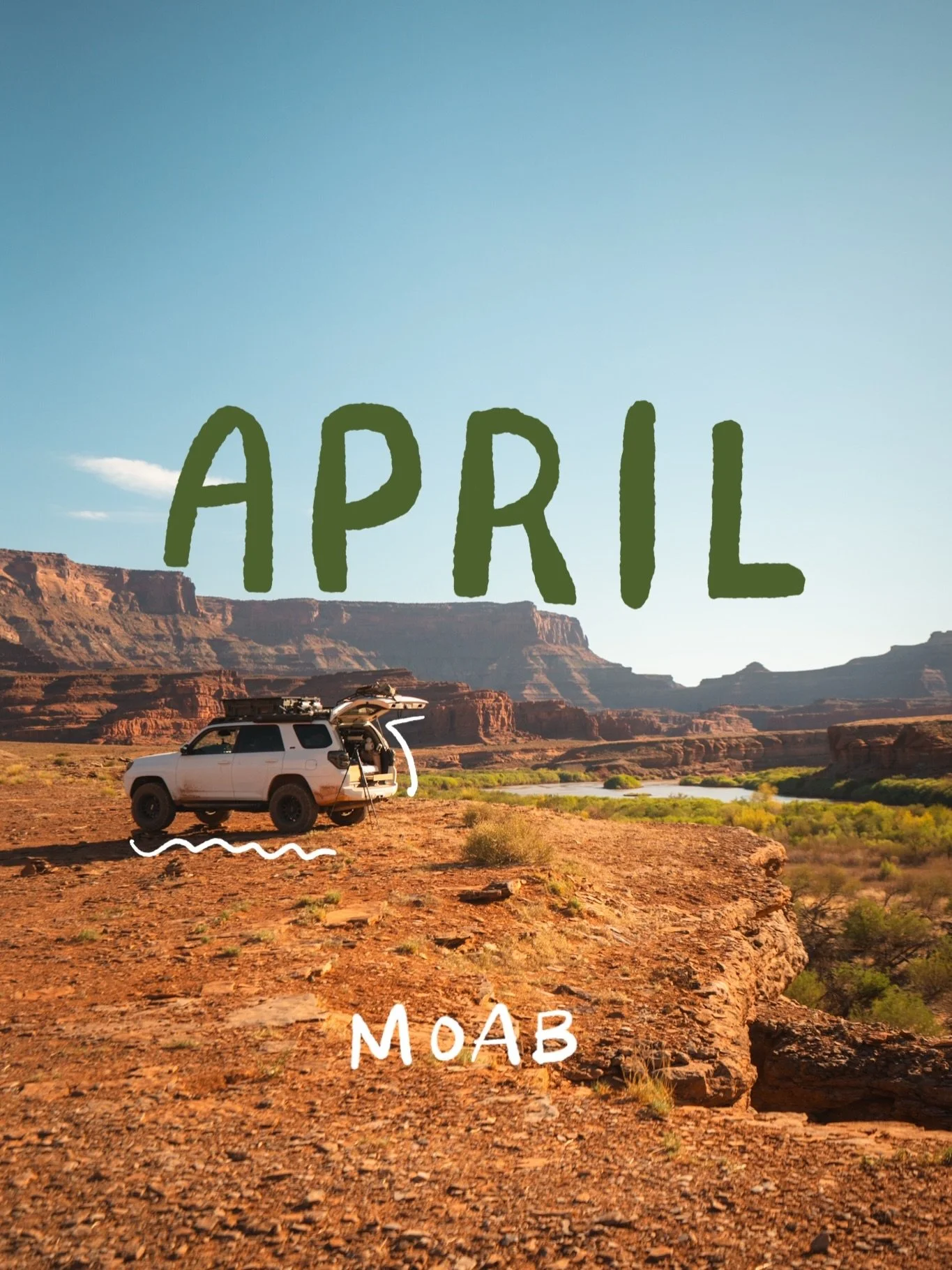 Photos from April 2025: Roaming around red deserts, hiking above canyons in one of my favorite places. 

#moab #nomadiclife #overlandlife #offroadi̇ng #roamtheplanet