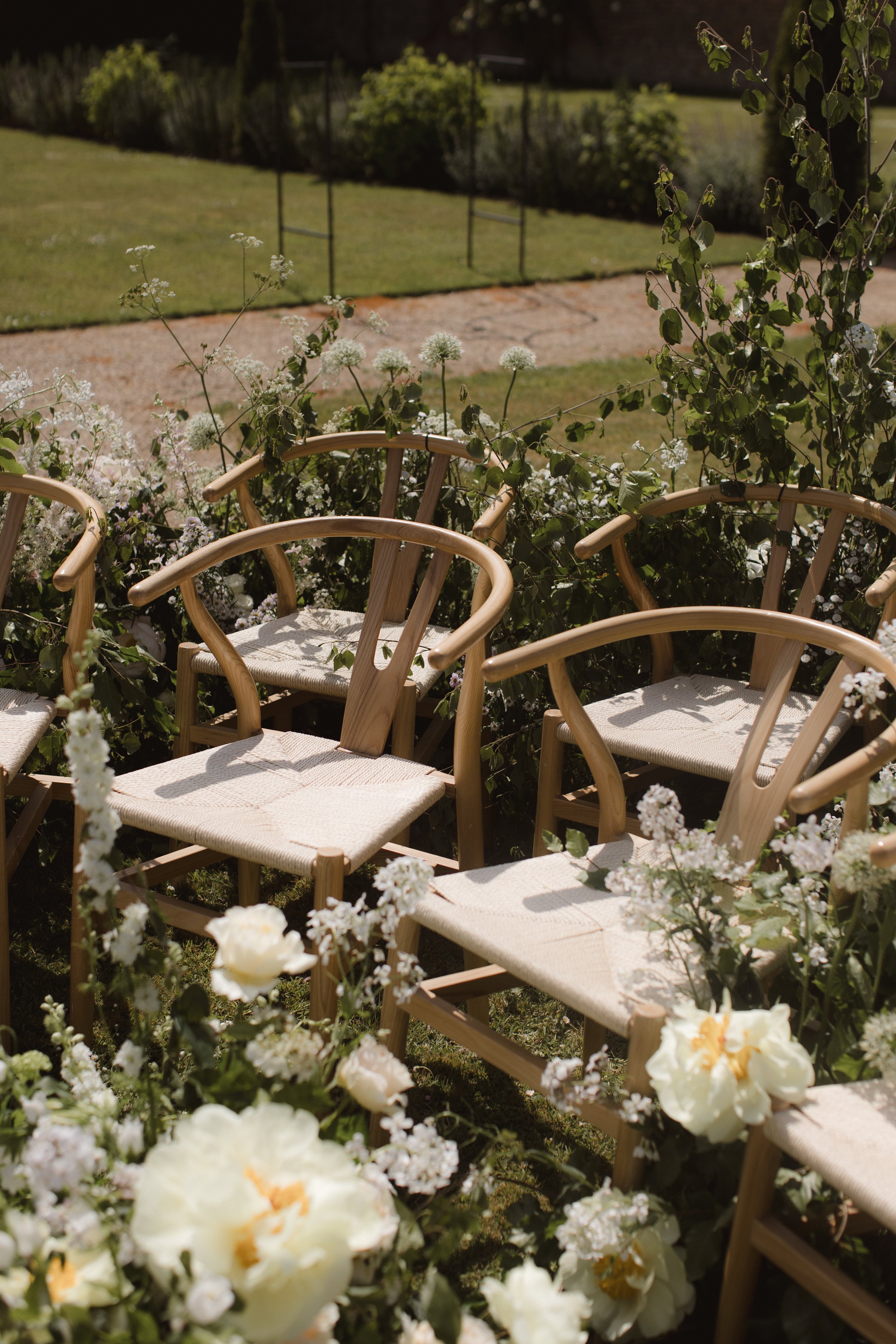 Wootton Hall Wedding - English Garden Inspired Ceremony Flowers.jpg
