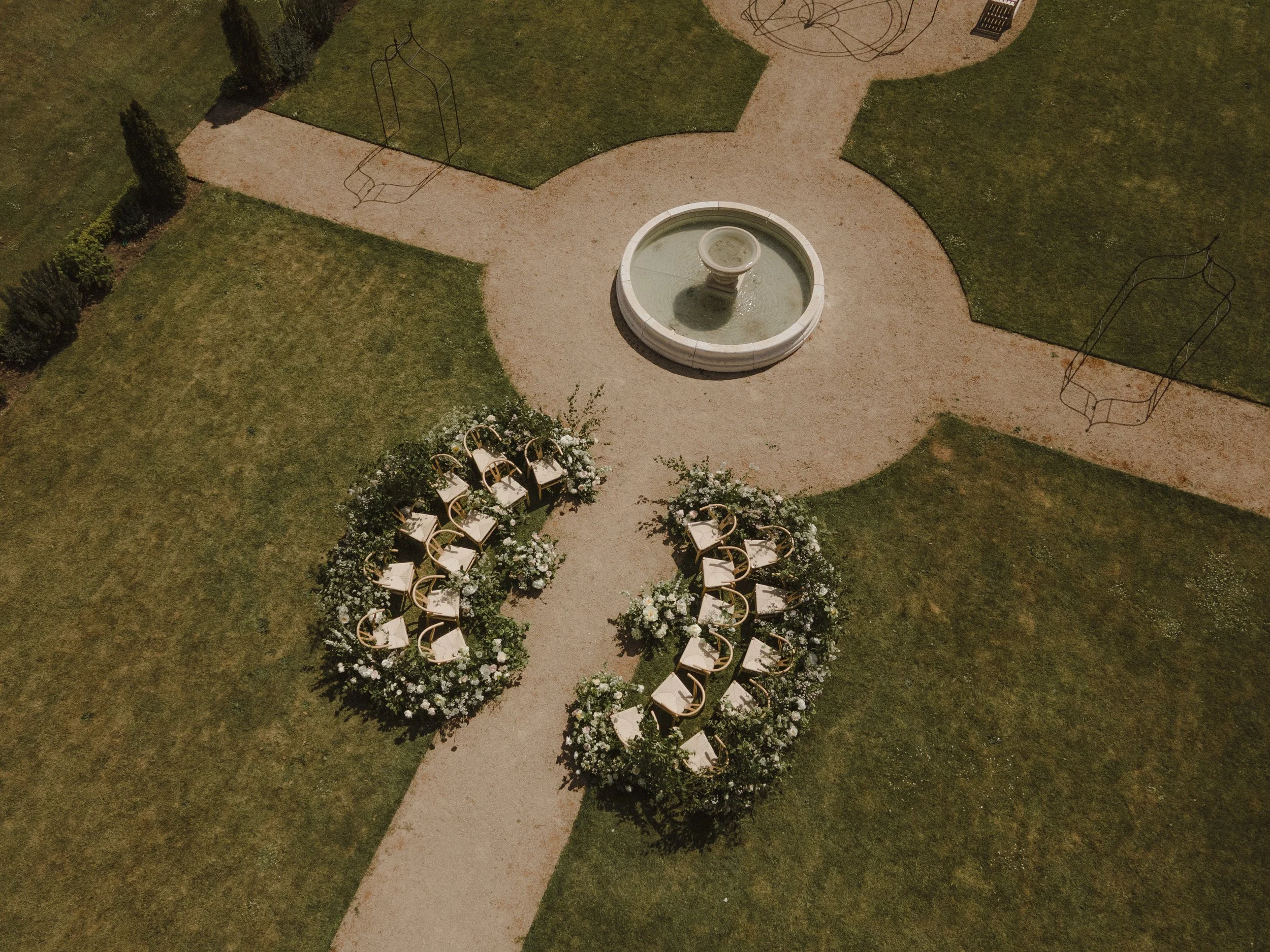 Wootton Hall Wedding Flowers Ceremony Florals.jpg