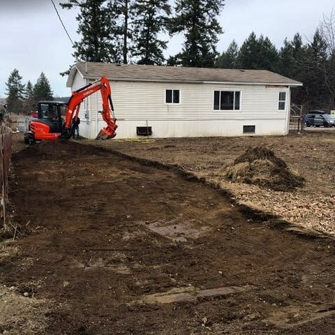 Did some yard cleanup and built a new driveway for this awesome client! Watch this page we've got lots of exciting things coming up in the next month 👍