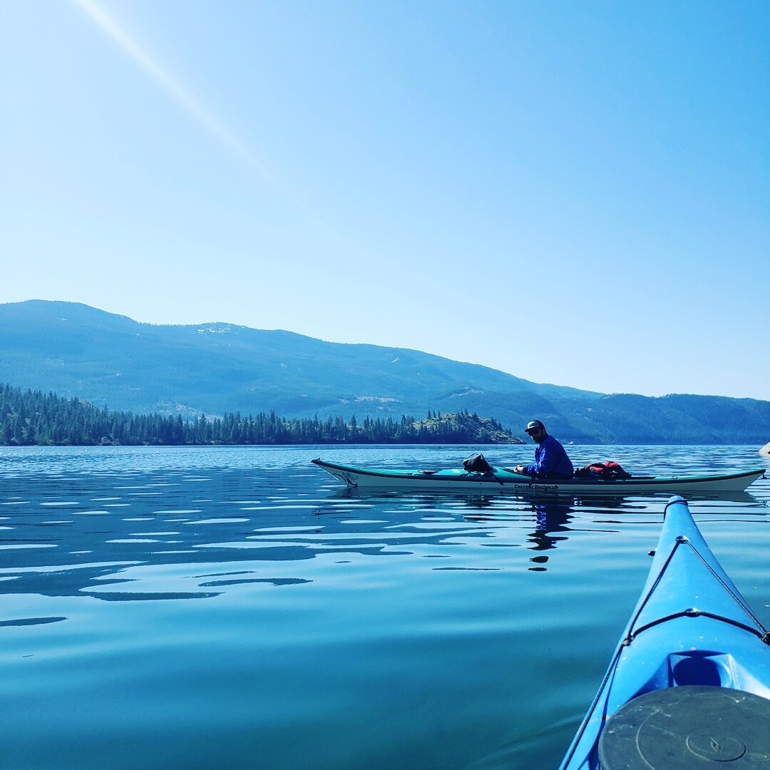 We got out on #kallake this morning for a paddle. Tuckered out but happy to get out again. It's was an awesome start to the season!