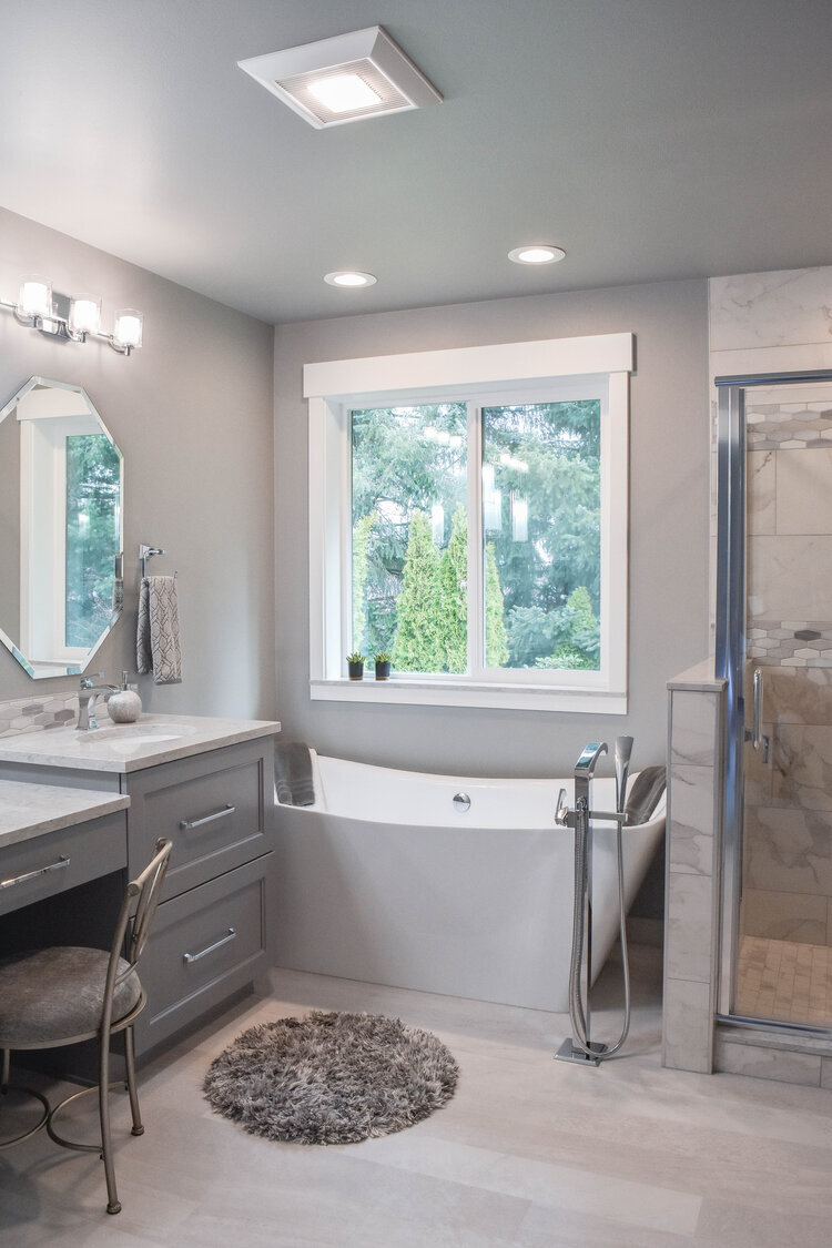 Master Bathroom Remodel - Completed w/ American Dream Design Build