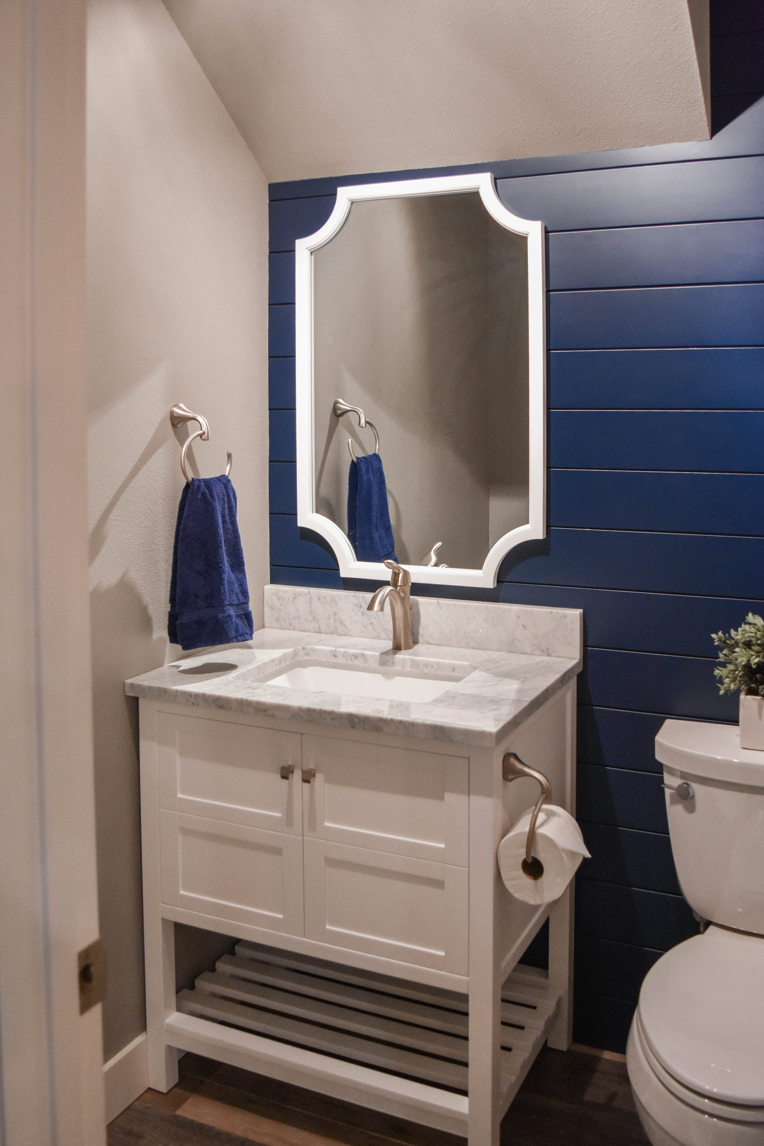 Powder Bathroom - Completed w/ American Dream Design Build