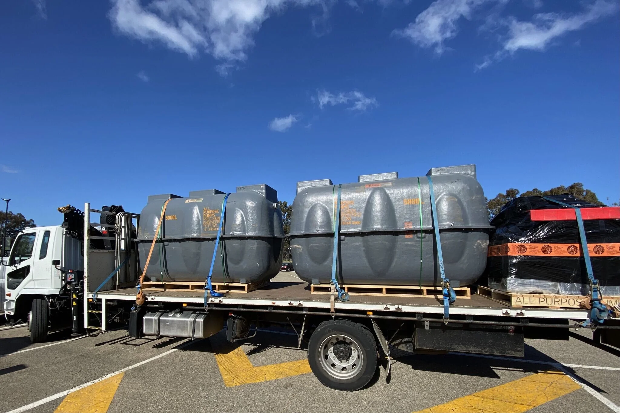 Installation of the new fire hydrant for Storage King Rowville