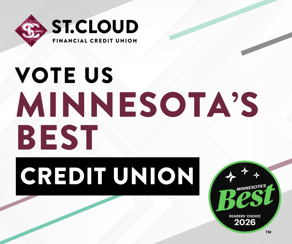 Vote SCFCU as Minnesota's Best Credit Union!