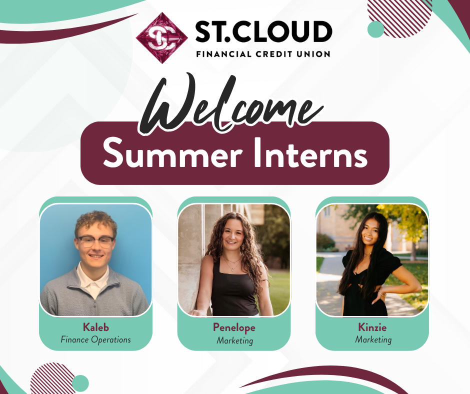 SCFCU Welcomes Trio of Interns