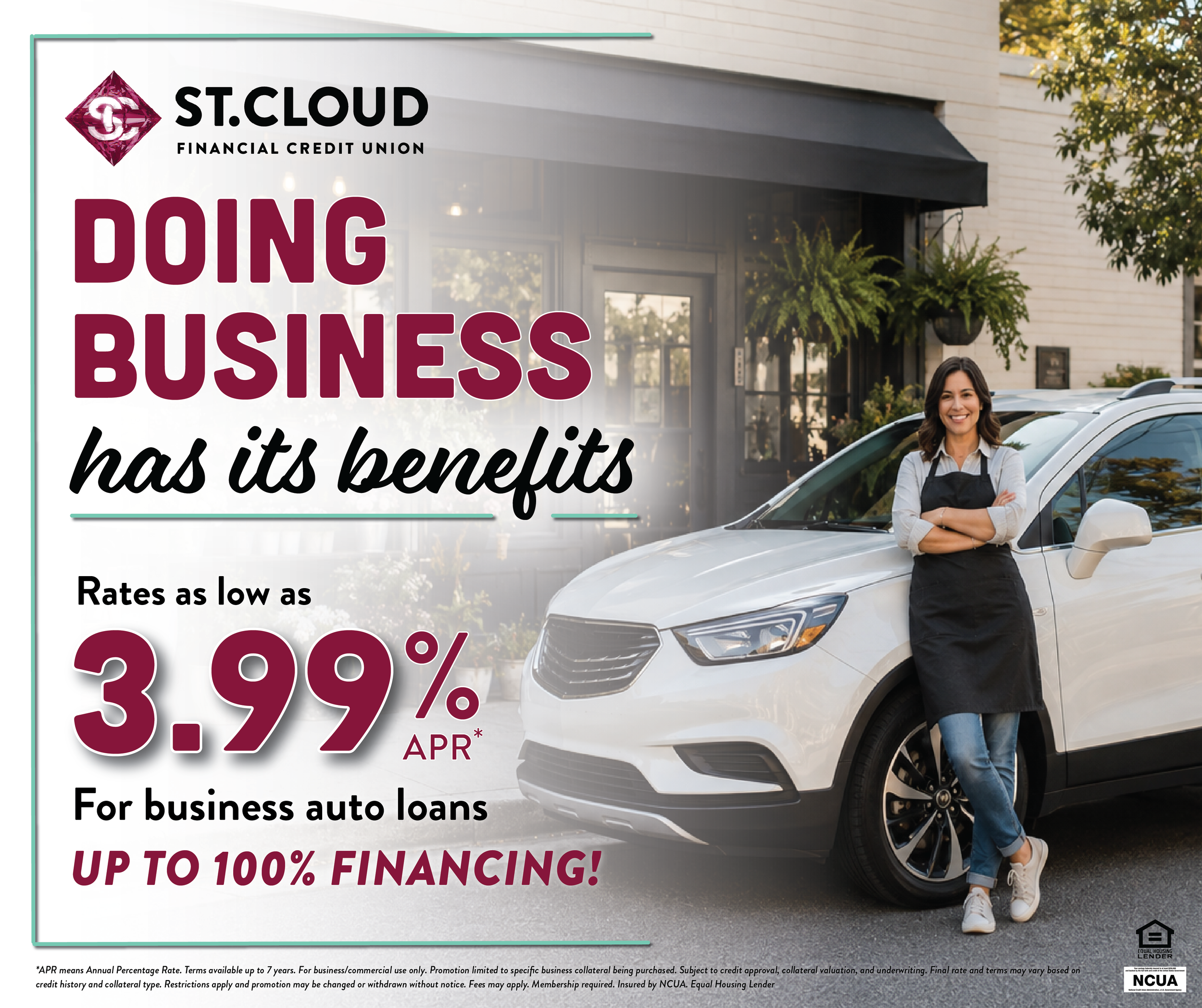 Doing Business with SCFCU Has it's Benefits! 