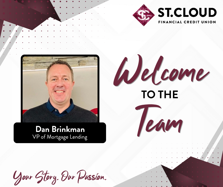 SCFCU Announces Dan Brinkman as New Vice President of Mortgage Lending