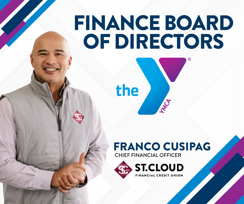 SCFCU's Franco Cusipag Joins St. Cloud Area Family YMCA Finance Board of Directors