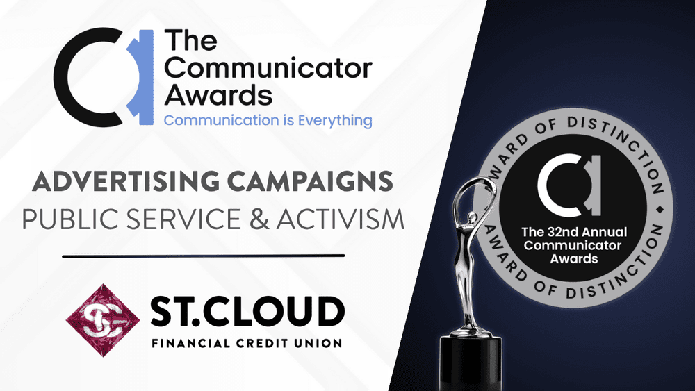 SCFCU Receives Award of Distinction During 32nd Annual Communicator Awards