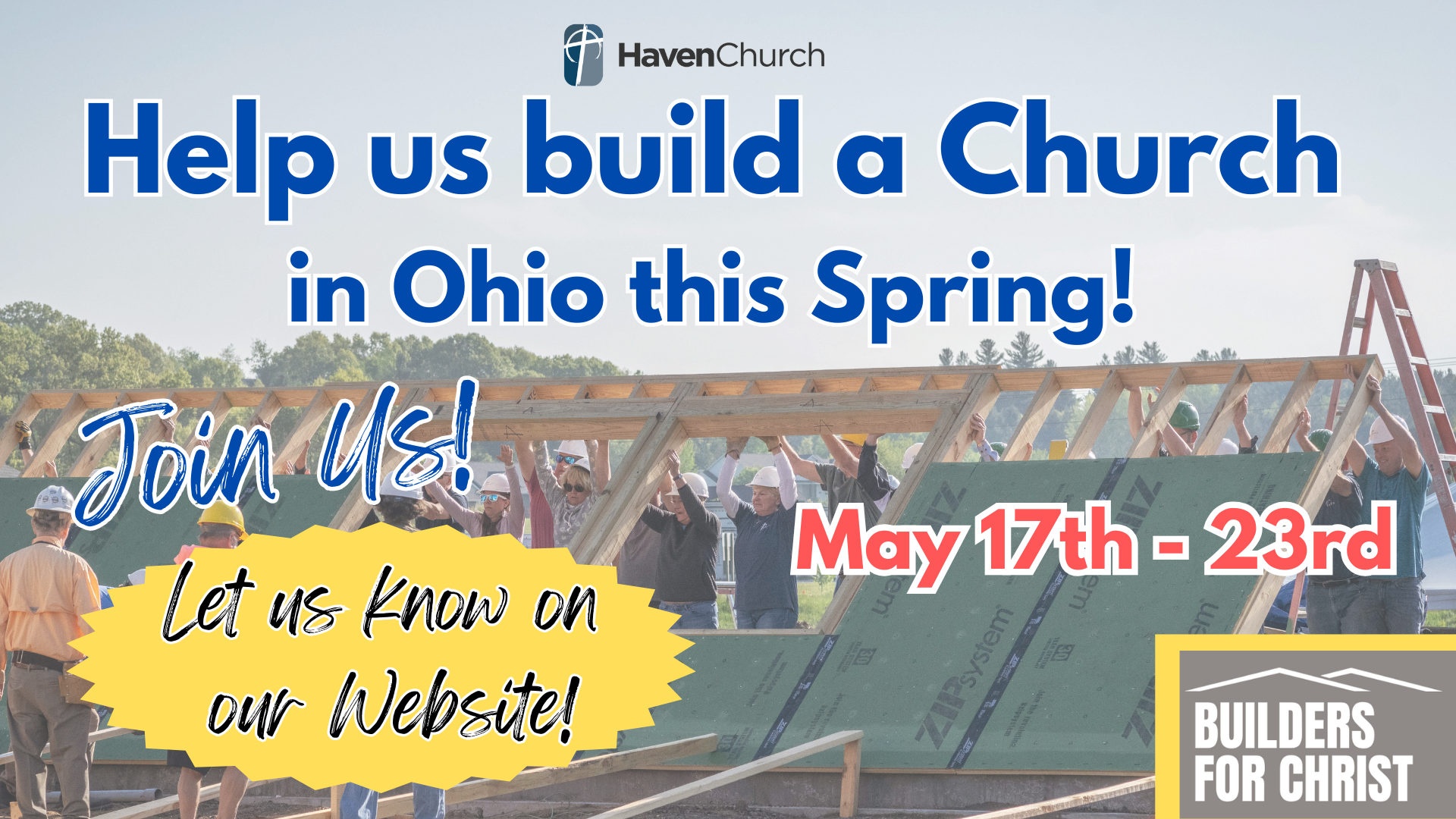 Builder's for Christ Trip