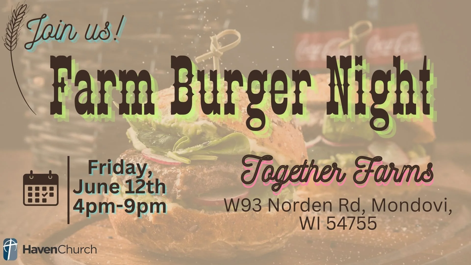 Farm Burger Night