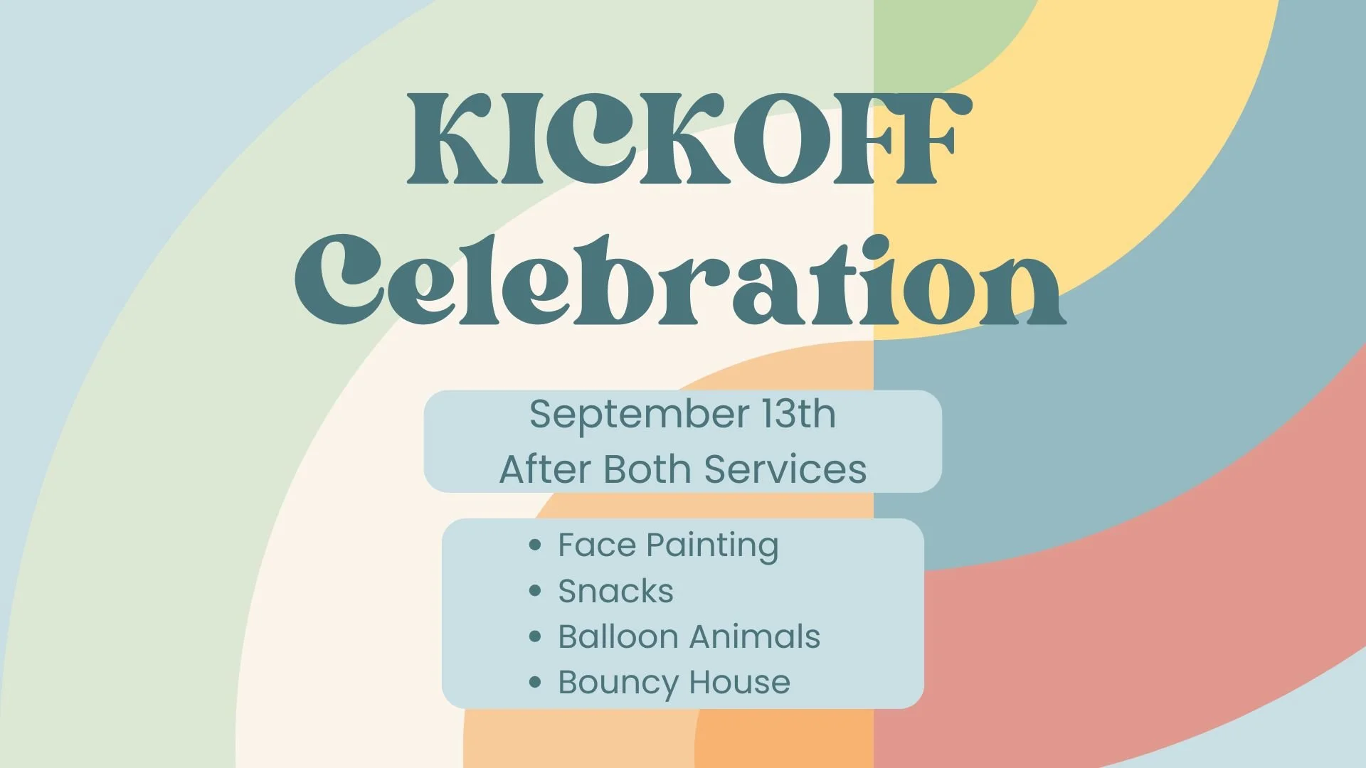 Kickoff Celebration