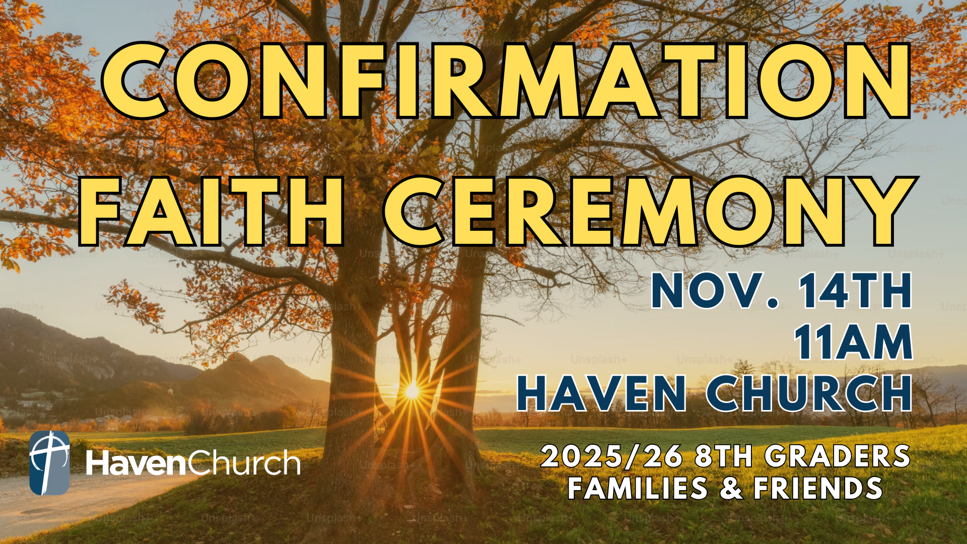Confirmation Faith Ceremony