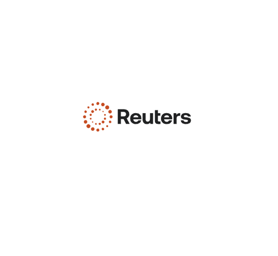 Reuters logo on a white background.