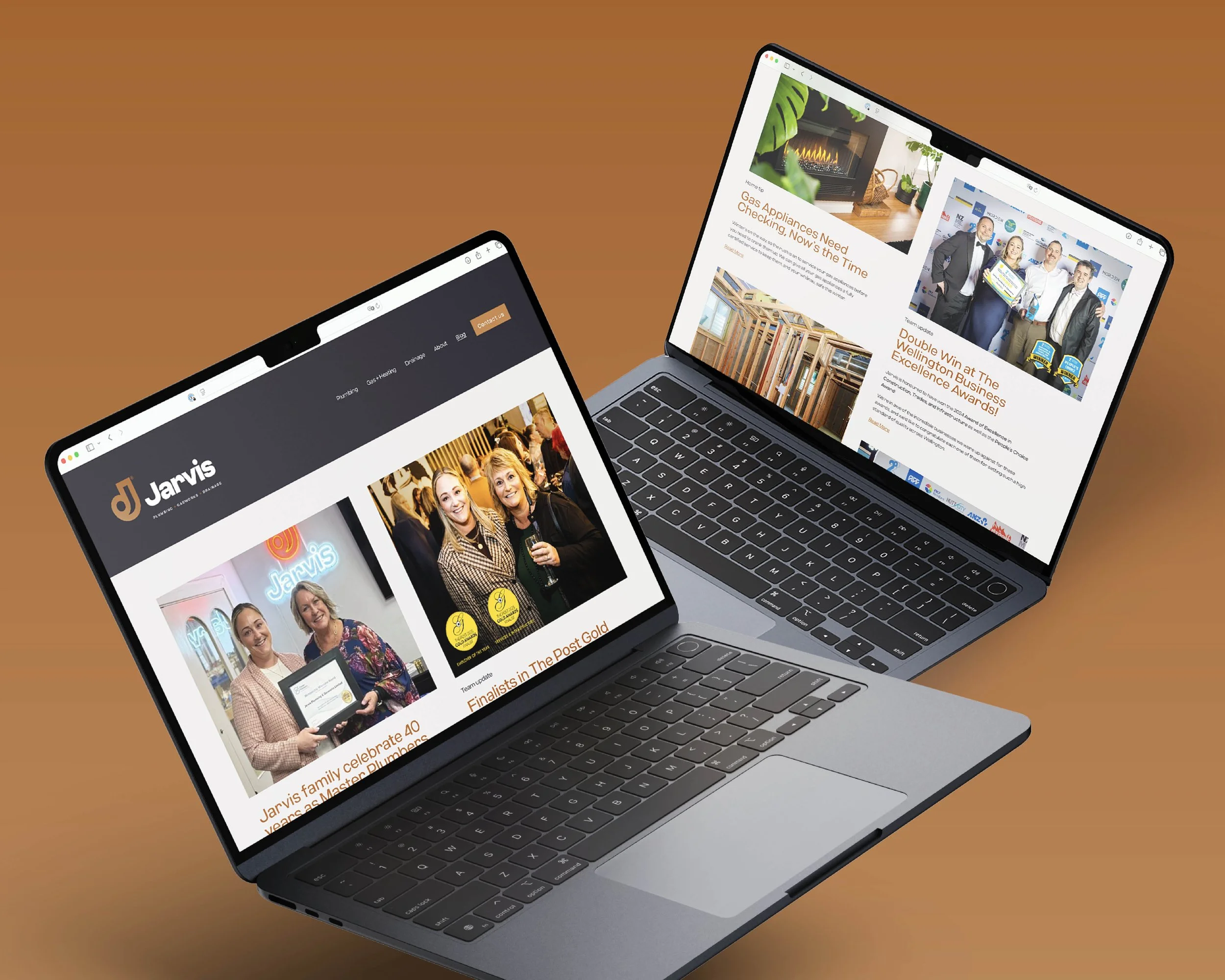 Blog Page for Jarvis Plumbing — helping businesses create the possibility to connect with clients in a new and informative way.